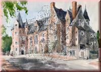Schloss in der Normandie