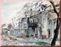 Elternhaus des Knstlers, Hinterhof