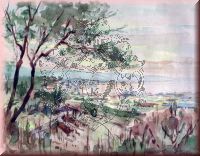 Landschaft am 