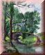 Schlosspark in der Normandie